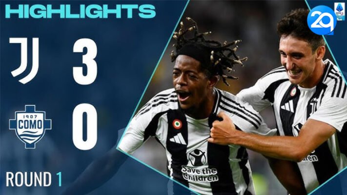 Kết quả bóng đá Juventus - Como: Chiến thắng áp đảo, 3 bàn không gỡ (Serie A)