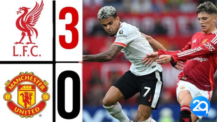 Bóng đá ngoại hạng Anh vòng 3: Liverpool thắng đậm trước Man Utd